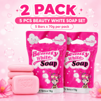 UnnyClub Beauty White Soap Micro Peeling 10x Power Whitening Niacinamide Soap Effective 5pcs Bar