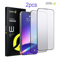 2026 WSKEN HD/Privacy Tempered Glass Protective for iPhone 17ProMax/16 ProMax/14/13/12/11Tempered Film [Auto Dust Removal] Full Screen Coverage Screen Protector Dustproof Film Accessories Transparent Shockproof Protection