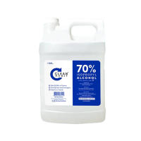 Clean Habit Authentic 70% Isopropyl Alcohol Solution - 1 Gallon - Mild Cotton Scent with Moisturizer