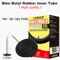 LONGGO Bike Inner Tube MTB Interior 26/27.5/29er/700C Tire Presta Valve for Bike Interior Tube Parts Road Bicycle Rubber
