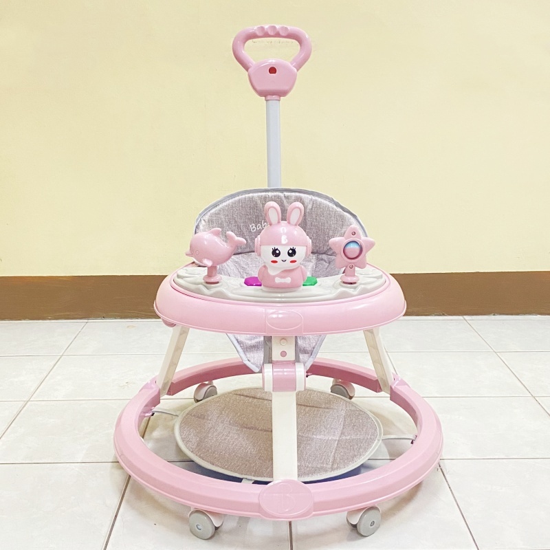 DoDo.BABY WALKER SAFETY LEARNING WALKER WITH ADJUSTABLE SEAT AND MUSIC