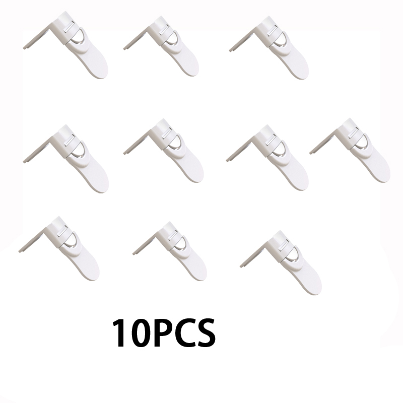 10Pcs Baby Safety Drawer Lock Child Cabinet Safety Lock for Children Protection