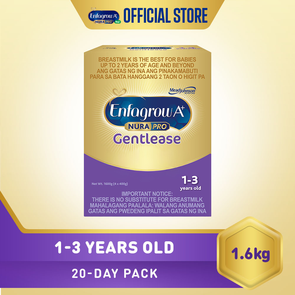 Enfagrow A+ Nurapro Gentlease Milk Supplement Powder for Children/Kids 1-3 Years Old