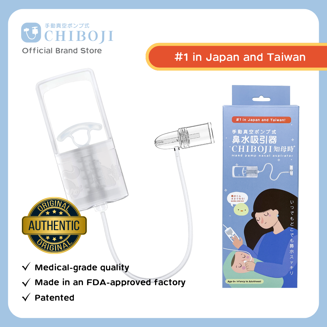 Chiboji Hand Pump Nasal Aspirator and Nasal Cleaner for Baby and Toddler Runny Nose Suction