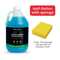 Smithson Premium Shine Wash and Wax Car Shampoo 1 Gallon 1 Liter Car Shampoo with Wax High Foaming Effect Motorcycle Shampoo with Wax