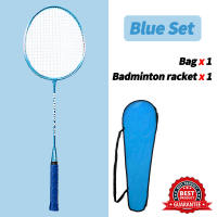 YONEX Badminton Set Badminton Racket Original 2Pcs Alloy Pouch For Adult Fitness Kids Training