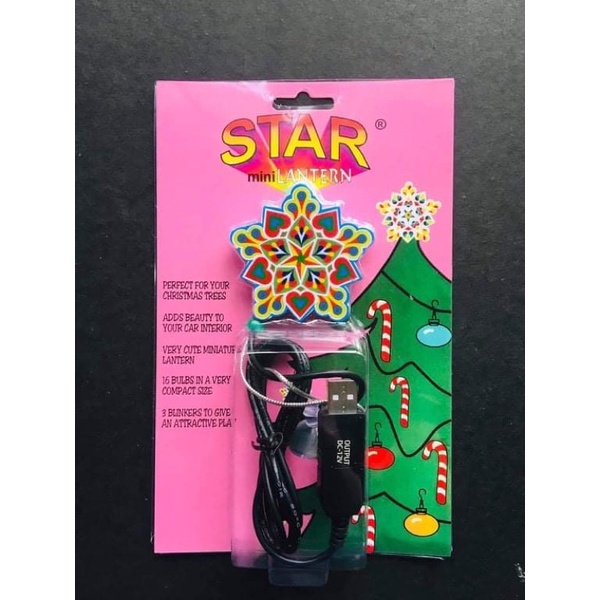 Star Car Mini Lantern USB (Mini Parol)