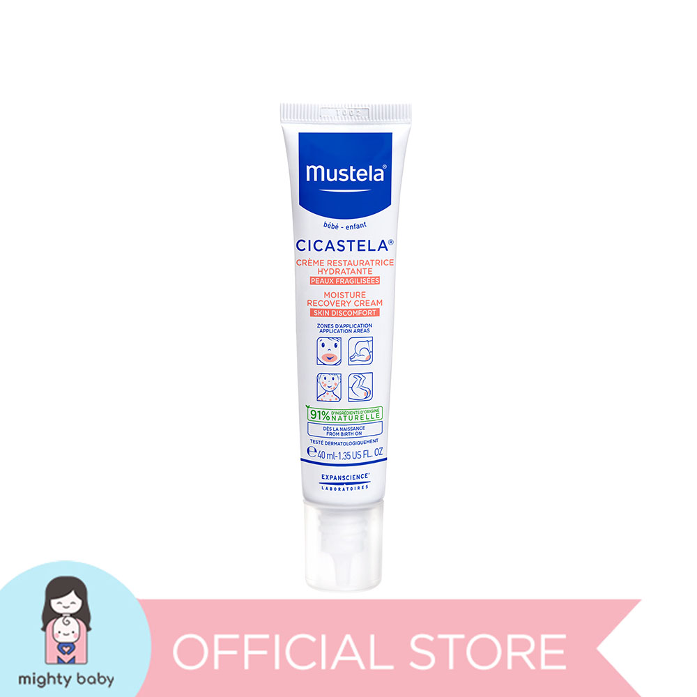 Mustela Cicastela Moisture Recovery Cream 40ml (Irritated Areas)
