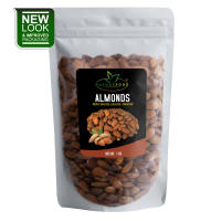 Almonds (ROASTED Unsalted No Added Oil Low Carb High Fiber High Protein Superfood Nut Snack