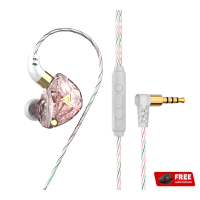 QKZ SK8 In Ear Bass Earphones Heavy Bass Rock Headphone Sport Stereo with Microphone for Mobile Phone Noise Cancelling Earpiece Running HiFi Earbuds