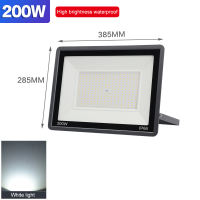 WISDOMMAN LED Flood Light 85V-265V 10W 20W 30W 50W 100W 150W 200W Outdoor Street Lamp Waterproof 6500K