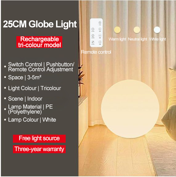 Floor lamp light luxury moon lamp Nordic bedroom spherical table lamp photography moon lamp