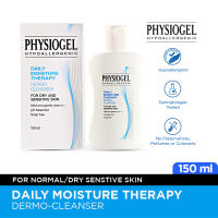 Physiogel Hypoallergenic Daily Moisture Therapy Dermo-Cleanser for Dry and Sensitive Skin - 150ml