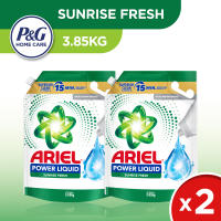[Bundle of 2] Ariel Liquid Detergent Floral Passion Sunrise Fresh Bundle 3.80 - 3.85KG Refill (Laundry Detergent)