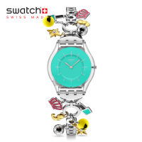 Swatch Skin MOTHER LIKE NO OTHER SS08Z106G Green Stainless steel strap watch