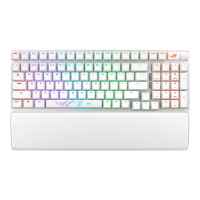 ASUS ROG Strix Scope II 96 Wireless Gaming Keyboard Tri-Mode Connection Dampening Foam & Switch-Dampening Pads Hot-Swappable Pre-lubed Switches ABS Keycaps RGB-Black