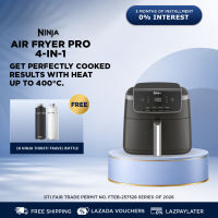 Ninja Air Fryer Pro 4-in-1 | 4.7L Air Fryer with AirCrisp Technology 400°C Heat & 4 Cooking Functions