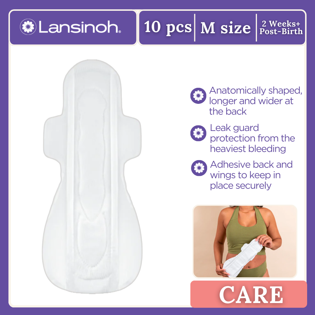 Lansinoh Extra Absorbent Maternity Pads: 2 weeks+ post-birth