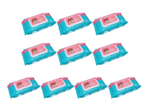 (10 PACK) The best Organic Baby Wipes Runbeirmian 80Pcs Per Pack 99% Water Hypoallergenic (Non-Alcohol-wet wipes) unilove baby wipes