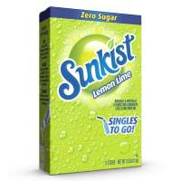 Sunkist Zero Sugar Low Calorie Powdered Drink Mix (6 packets)