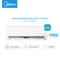 [Free Installation] Midea 1.0HP-3.0HP Chione Series High Wall Full DC Inverter Split Type Aircon