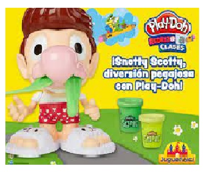 2 TUBS SET HASBRO Play-Doh Snotty Scotty Funny Toy with Modeling Slime Playdoh Clay Arts and Crafts