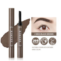 KIMUSE Eyebrow Cream Gel With Brush 2 IN 1 Pomade Brow Pencil Long-lasting & Waterproof Brow Makeup Brow Stamp