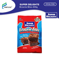 Super Delights Brownie Bites 200g | Soft & Moist Brownies | Single Pack