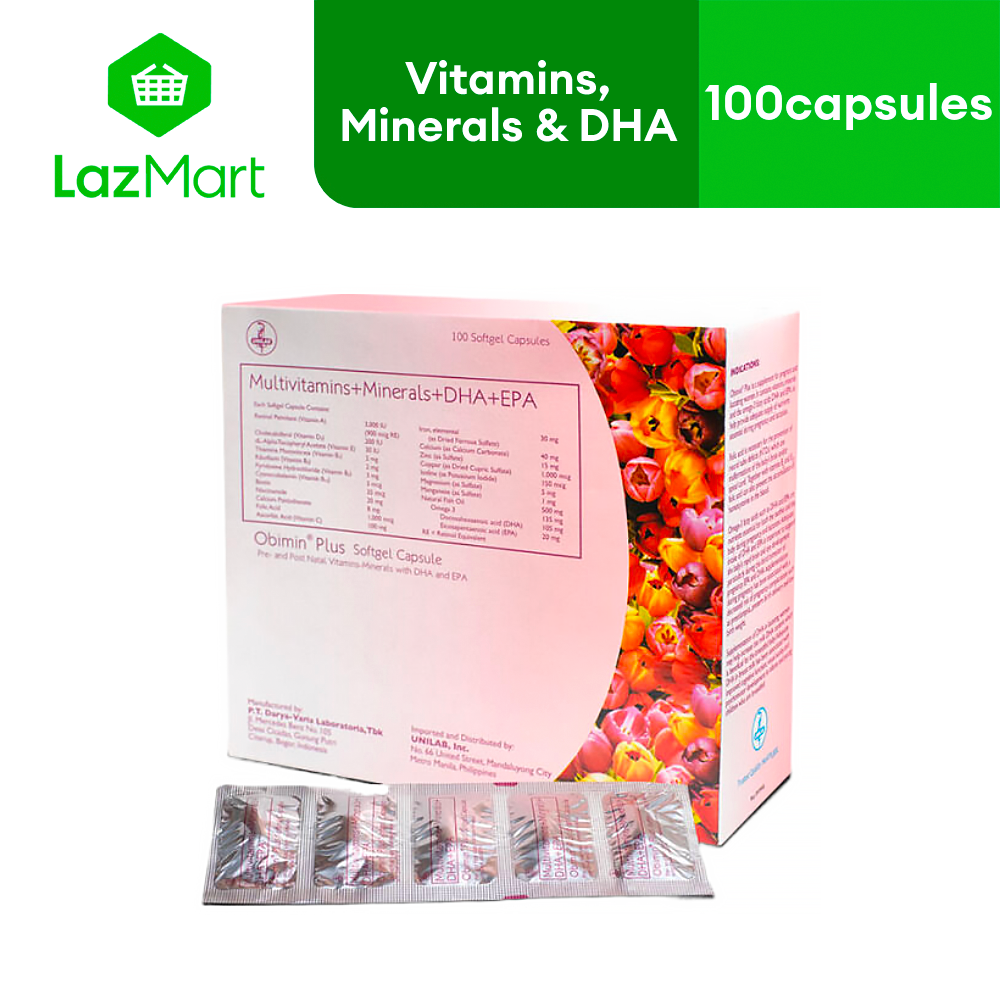 Obimin Plus 100 Capsules