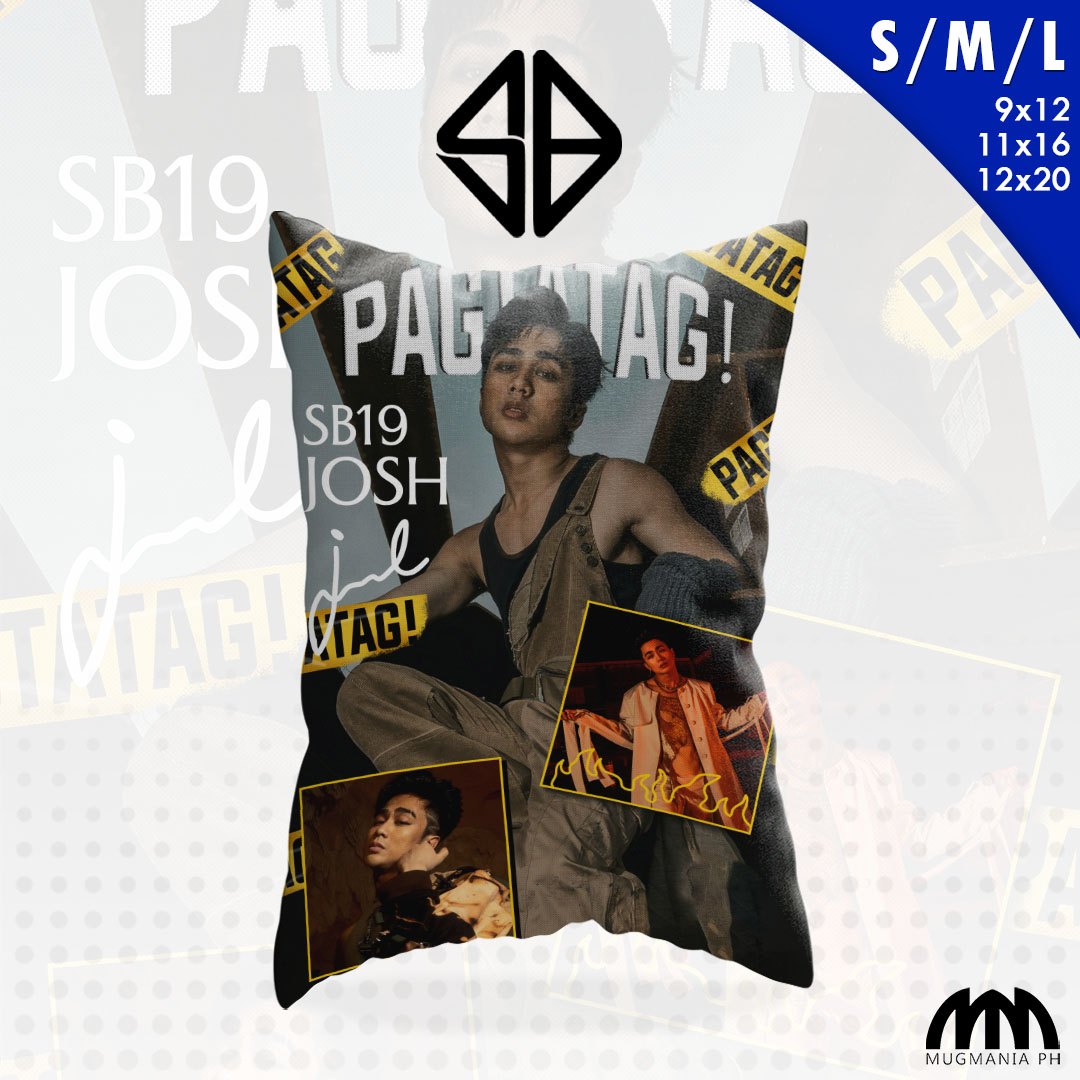 SB19 Pillows - Mugmania - PAGTATAG - Pablo Stell Ken Justin Josh (Available in 3 Sizes)