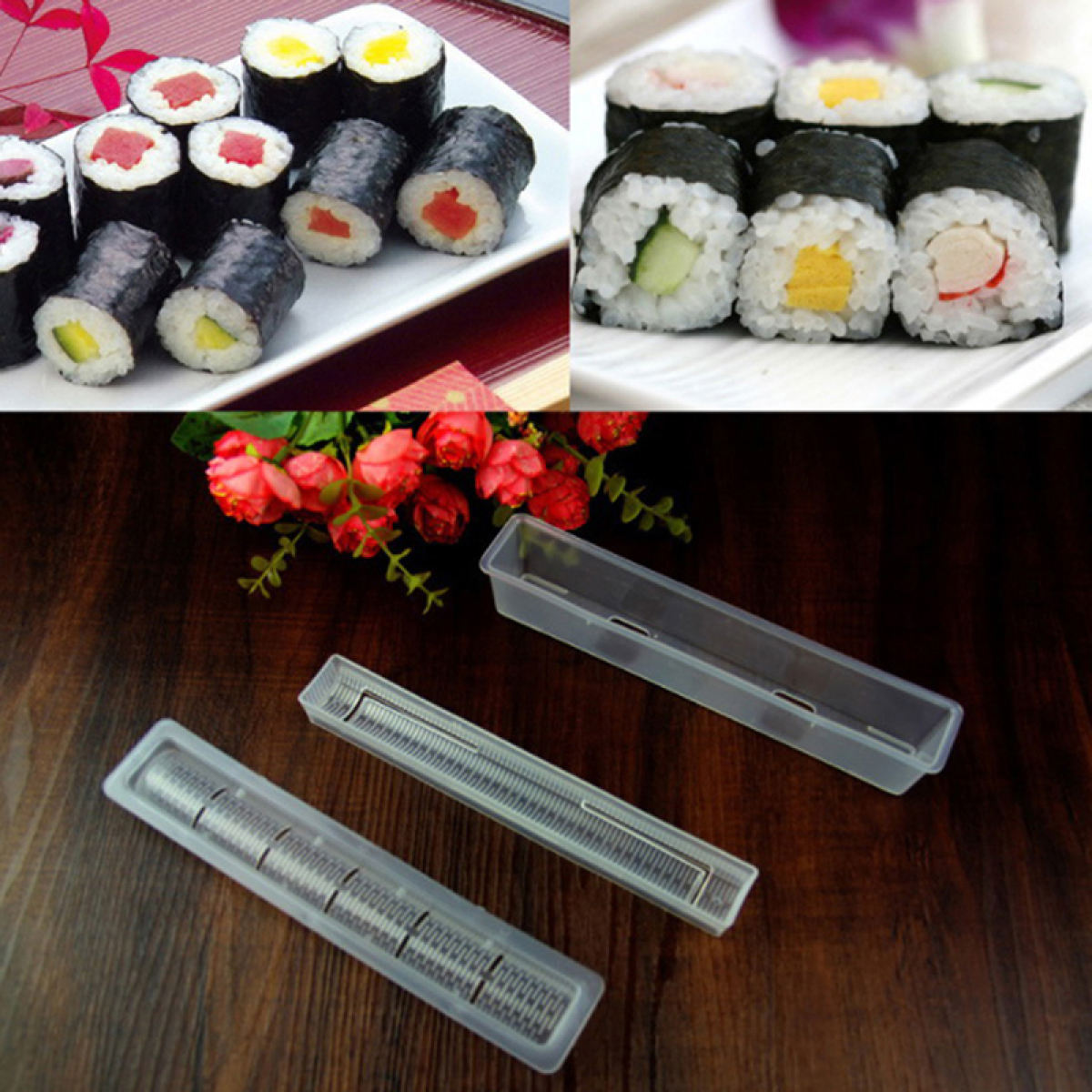 Как пользоваться набор для суши и роллов фото 38