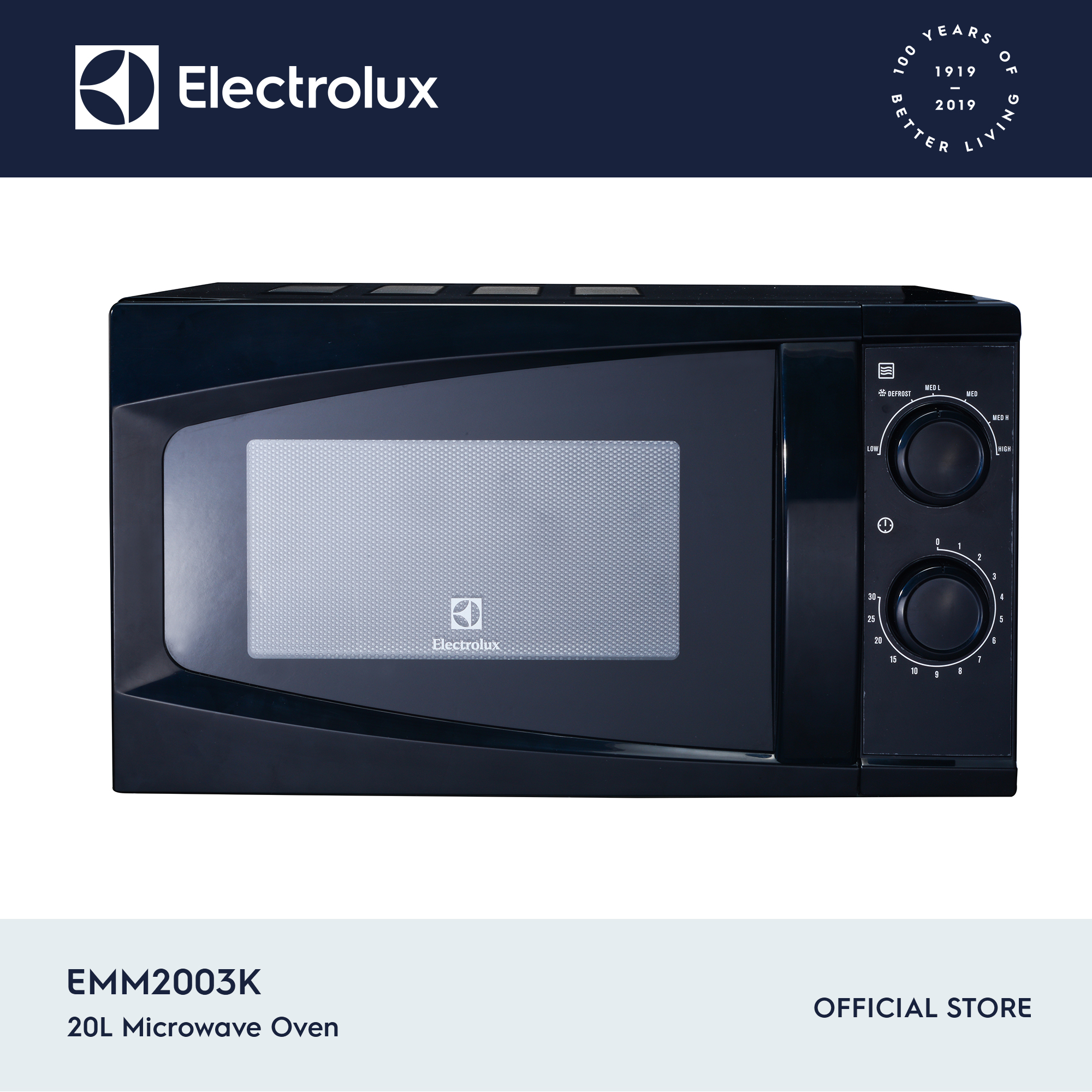 Electrolux EMM2003K 20L Tabletop Microwave Oven review and price