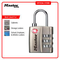 Master Lock 4680EURDNKL TSA Padlock Nickel