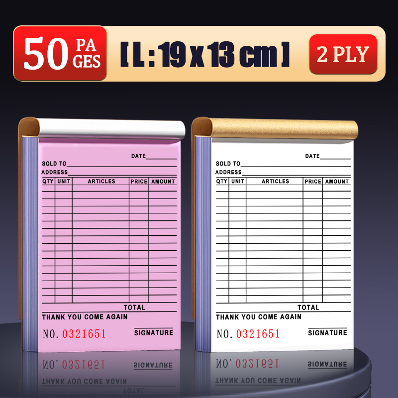 Carbonized Resibo Receipt Wholesale With CarbonDuplicate Receipt Sold Business Delivery Note