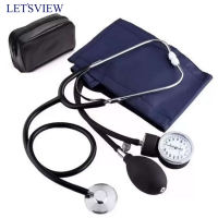 Letsview Aneroid Sphygmomanometer Blood Pressure Measure Device Kit Cuff Stethoscope BP Monitor