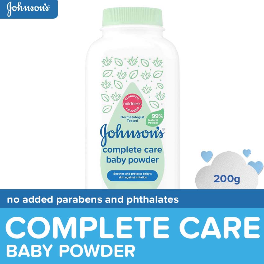 Johnsons Complete Care Baby Powder 200g - Baby Essentials Baby Care