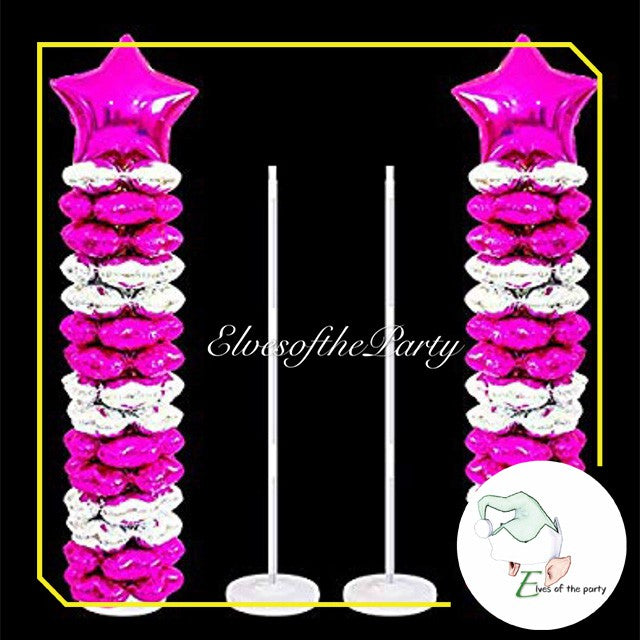 Balloon Column Stand Base & Pole Balloon Arch base Party Balloon pillar stand balloon column