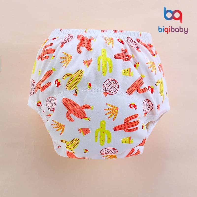 Baby diaper Pants cotton Training Pants For Kids Washable Cloth Diaper Learning Pants Diaper Pants 1pcs 6 Layers cotton (0 to 3 years)