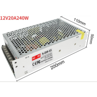 12V 2A 5A 10A 15A 20A Centralized Power Supply 12V 60W Power Adapt AC TO DC for Led Sign CCTV Camera