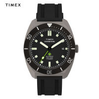 Timex Expedition Pioneer Titanium Black Silicone Analog Automatic Watch For Men TW2Y63600