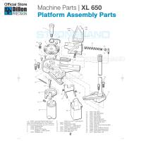Dillon XL650 Platform Assembly Parts