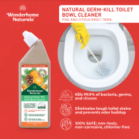 Wonderhome Natural Germ Kill Toilet Bowl Cleaner 700 ML Pine & Citrus Rind