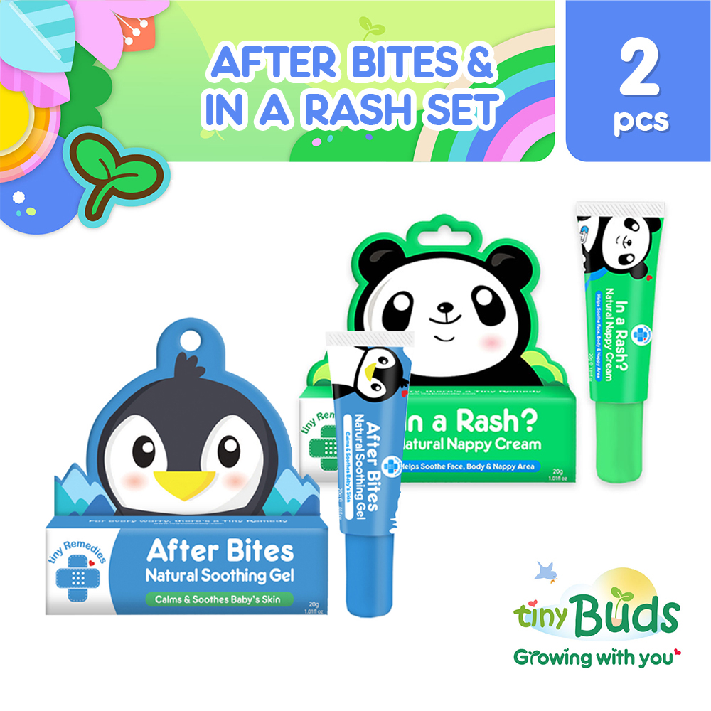 Tiny Buds In a Rush & After Bites Set of 2