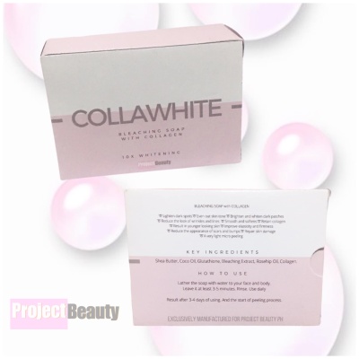 Bleaching Soap With Collagen Collawhite By Project Beauty Ph