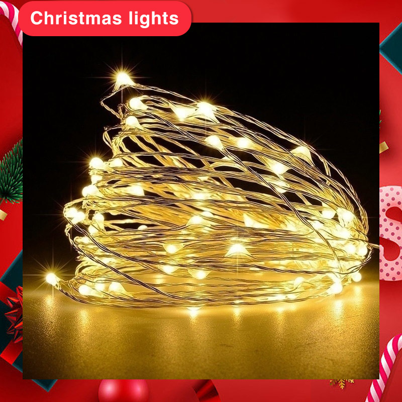7M/10M/22M/32M Solar Christmas Light Outdoor 8 Lighting Mode Fairy Lights Christmas Lights Solar Power Christmas Decoration For Home Solar Light Outdoor Waterproof Chrismast Ligths With Solar