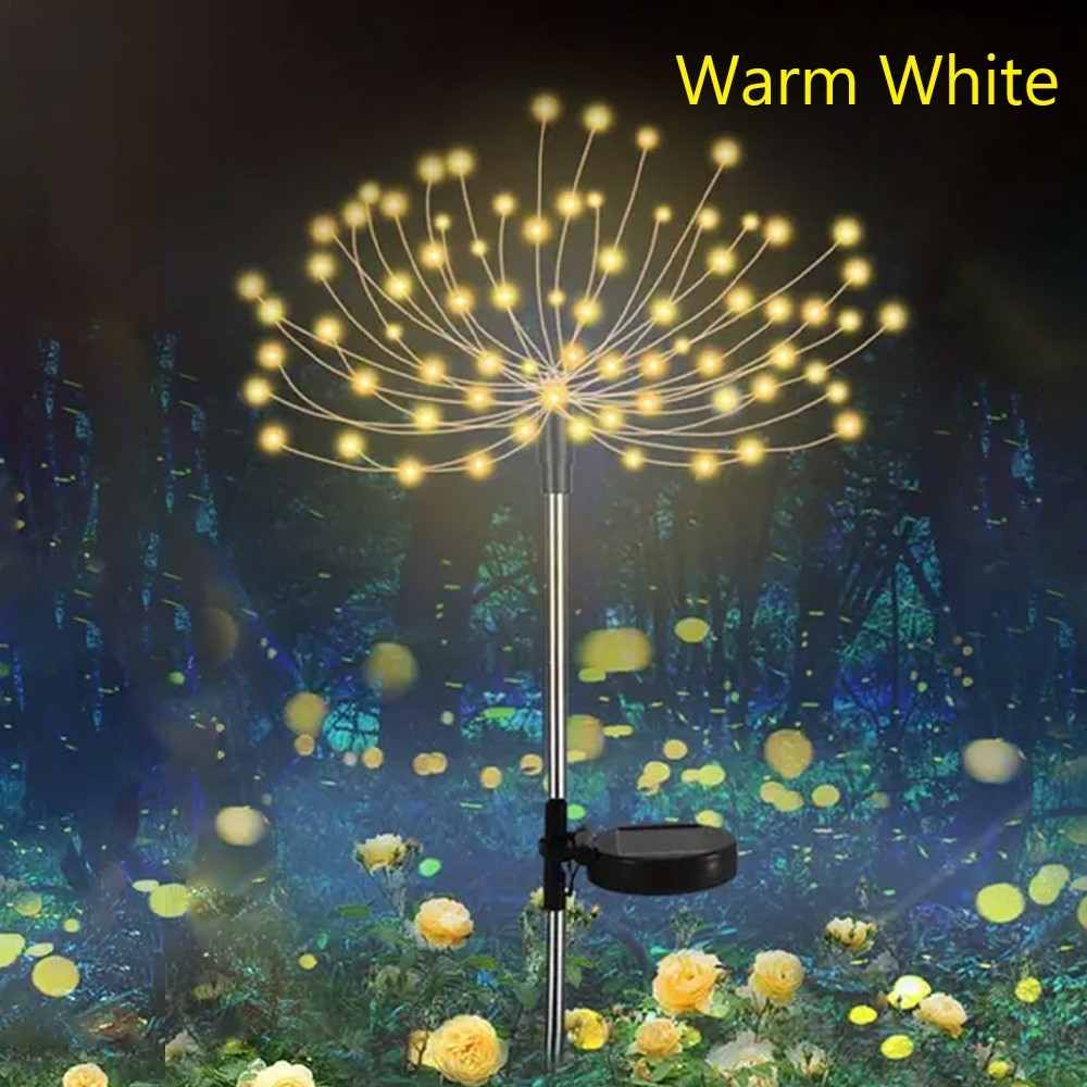 360/240LED Solar Christmas Lights Outdoor Waterproof Firework light 8 Lighting Modes LED Fairy lights for Garden Home Christmas Party Decor