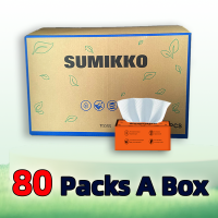 Sumikko Tissue Facial Tissue 10 PCS 3-Ply toilet Paper towel tissue Tree care Organic green tea tissue Paper