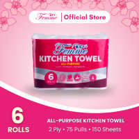 Femme All Purpose Kitchen Towel (6 ROLLS)
