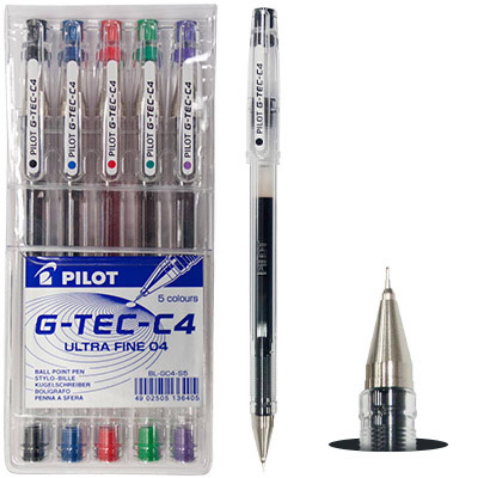 Pilot Gtec C4 5 Color Signpen Set