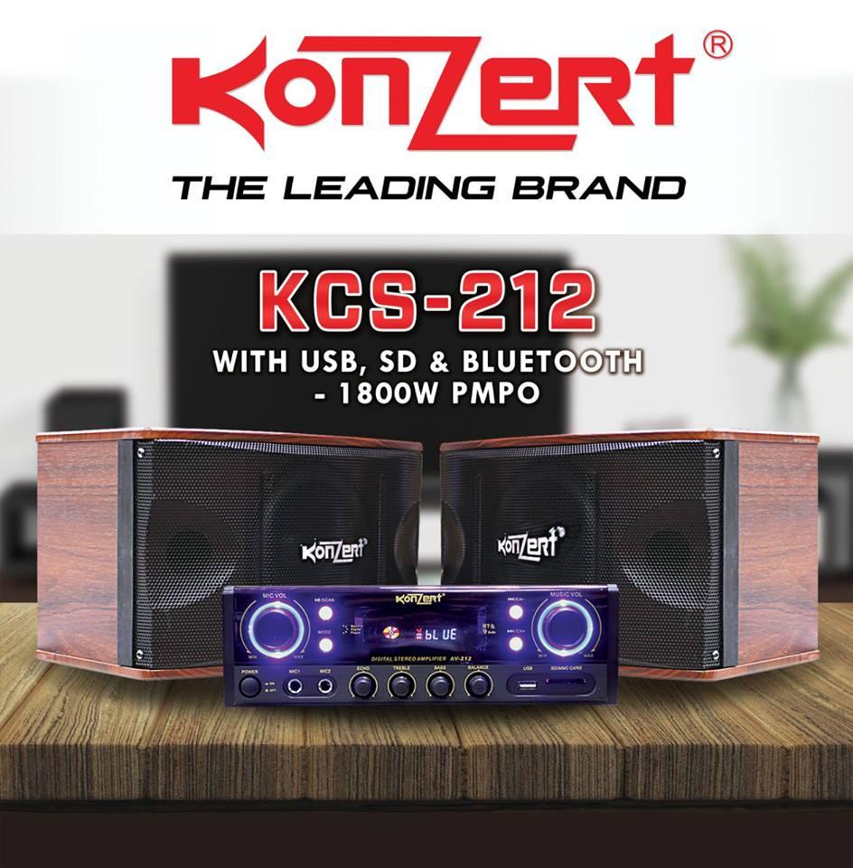 Konzert Original KCS212 Karaoke Amplifier & Speaker KCS212 Amplifier